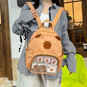 Capybara Backpack Cute Mini Backpack Small For Women Holiday Gifts Adorable Design Perfect For Everyday Use