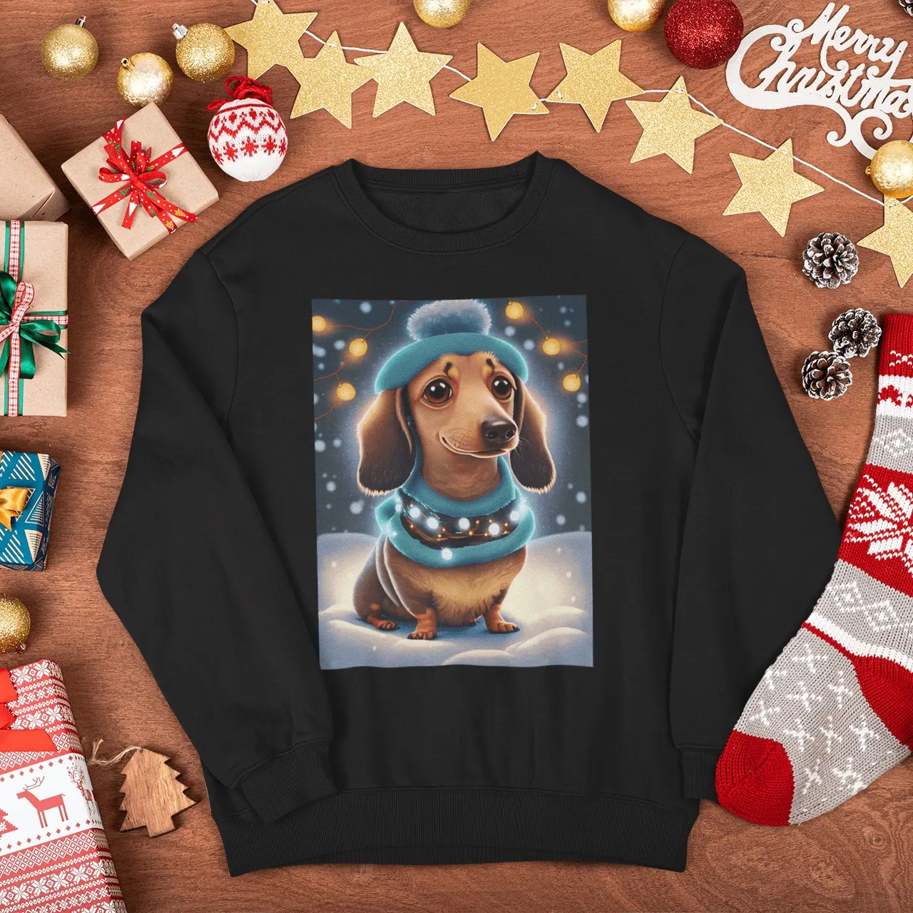 Dachshund Christmas Sweater