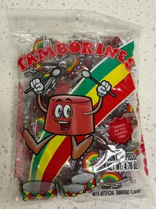 Tamborines Tamarind Chili Candy 30 Pieces 4.76 oz (135 g)