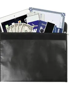 Office Zipper File Bag, Business Practical Style, Thick Oxford Fabric Scratch-Resistant Document Bag, Office/student Exam Storage Bag