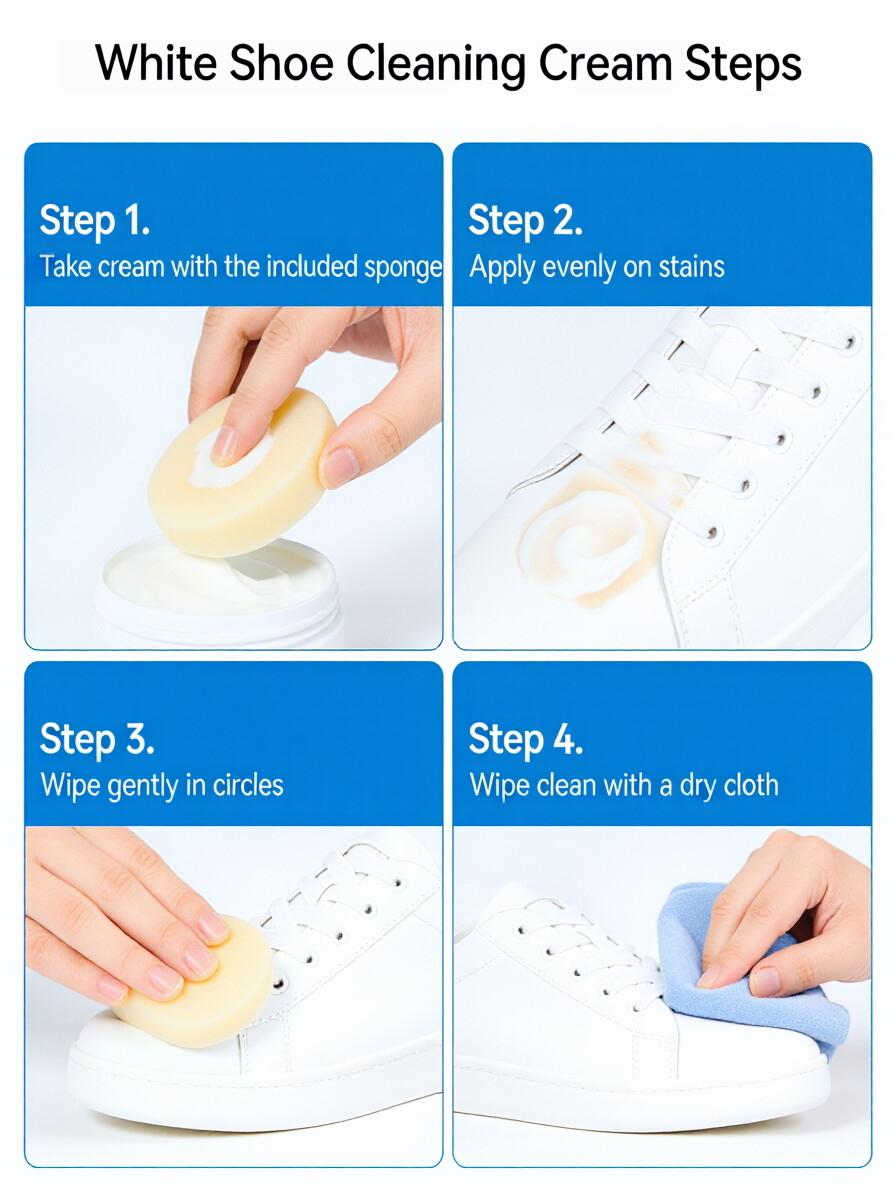 White Shoe Cleaner Cream
