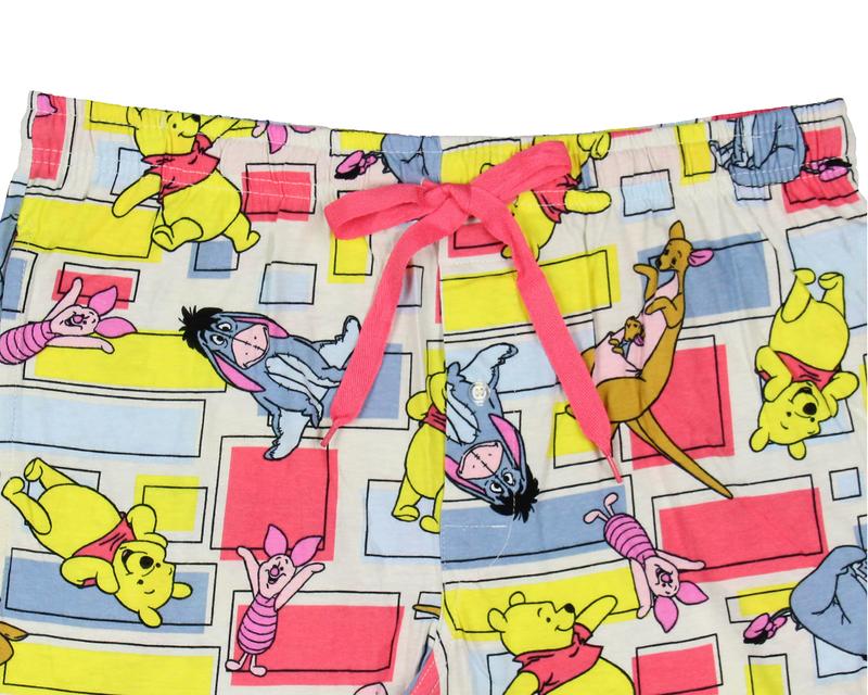 Disney Winnie The Pooh and Friends Tigger Eeyore Piglet Women's Lounge Bottom Pajama Pants