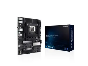 ASUS Pro WS Z890-ACE SE Z890 LGA 1851 ATX Motherboard - Intel Core Ultra Series 2 Ready - Advanced AI PC-Ready - PCIe 5.0  DDR5 - 10G & 2.5G LAN - 4X M.2 - USB 20Gbp  (PRO WS Z890-ACE SE)