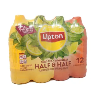 Lipton Iced Tea Lemonade Half & Half – 12 Pack, 16.9oz Cans