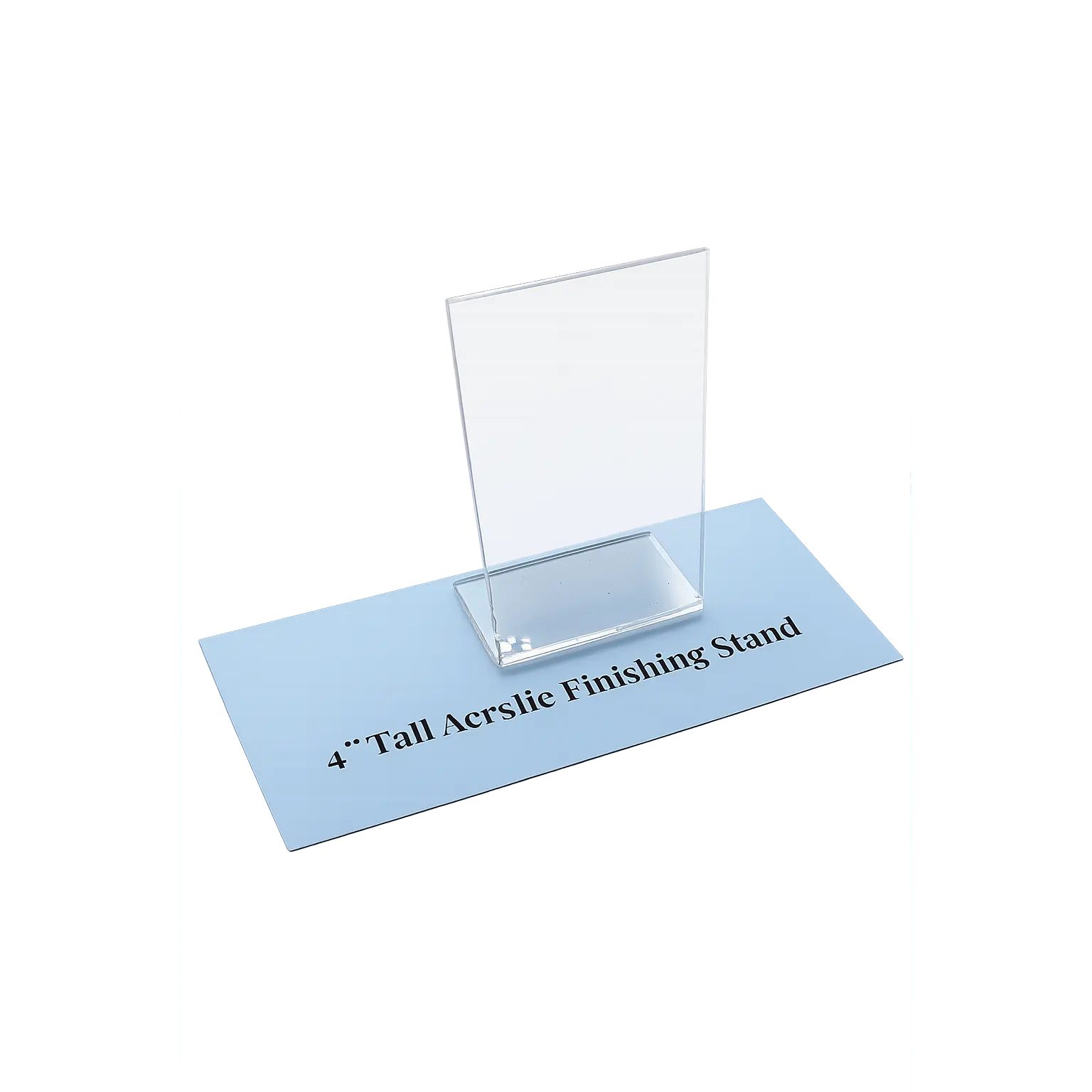 4-Inch Acrylic Finishing Stand