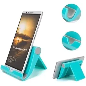 Kitchen Gadgets Mini Foldable Portable Phone Tablet Holder For Kitchen Removable Shelf Storage Rack Stand Decoration Accessories Multipurpose Phone Holder