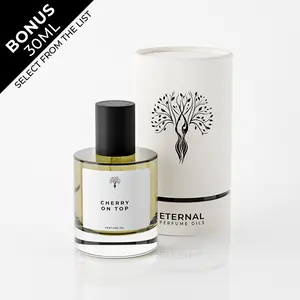Eternal Perfume Oils - Cherry on Top Perfume Oil for Women, 50ml with Bonus 30ml Bottle of Your Choice