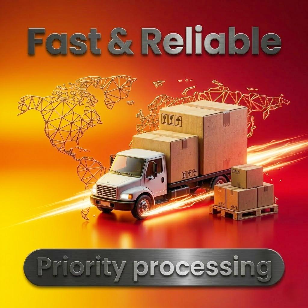 Fast & Reliable Priority Processing Carefully Packaged Promptly Shipped ...
