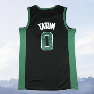 Jayson stitched Basketball Jersey black