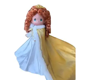 Precious Moments 12 inch Christmas Gold Elegance Merida Doll