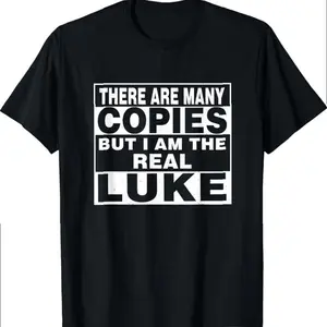 I Am Luke Fun Shirt, Funny Gift Idea Personalized T-shirt