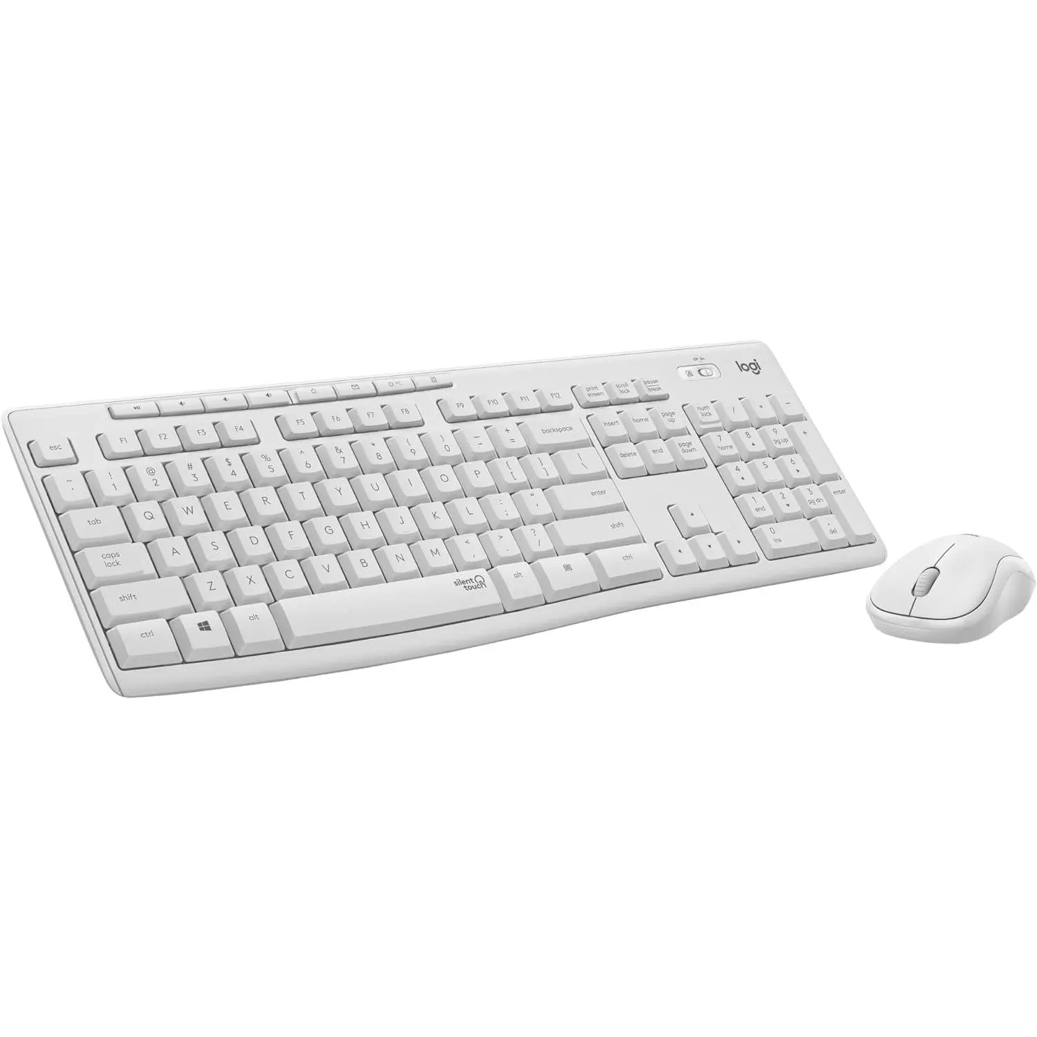 Logitech Logitech MK295 Wireless Mouse & Keyboard Combo, White 920-009783