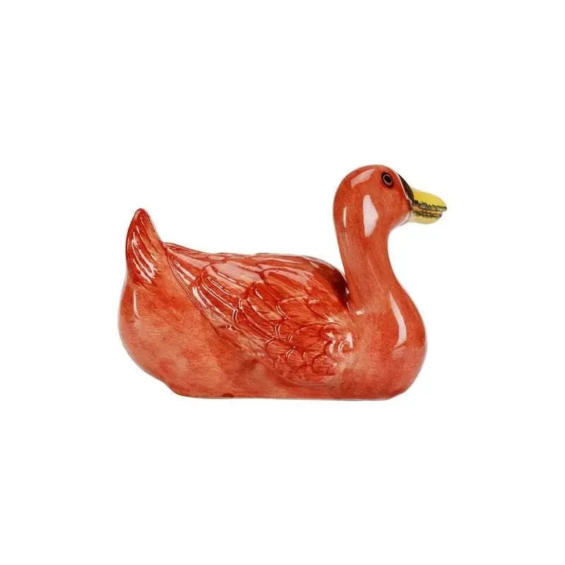 Ceramic Made Duck Sculpture