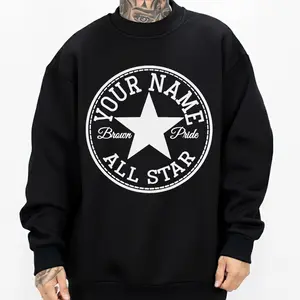 Your name Brown Pride Chicano Pride Clothing Unisex Hoodie Medium Heavy Sweatshirt for Men & Women Full Size S-5XL Fit Oversized