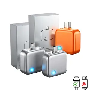 HEXIBII 140W Physical-Disconnect Battery Guard, Fast Charging USB Type-C Accessory with Auto-Self-Eject Charger, Smart Auto-Stop Function - Anti-Overcharge for iPhone 15/16/17/18 Series (Pro Models Included), Smartphone & Laptops (Safe Overnight Charging)