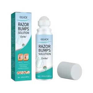 Essence Razor Bumps Treatment Solution 100ml/3.38 fl oz - Moisturizing Formula for Ingrown Hair, Redness, Itching, Burns, and Brightening Skin - Foam, Aftershave
