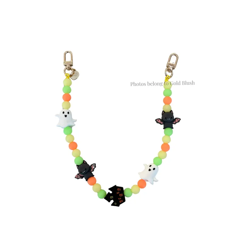 Gold Blush® Silicone Bag Chain – Silicone Beaded Bag Chain