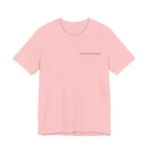 Pilates Princess Tee | Minimal Script Workout Shirt | Woman's Fitness Outfit