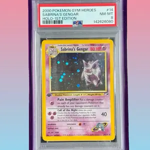 Sabrina’s Gengar PSA 8 Graded