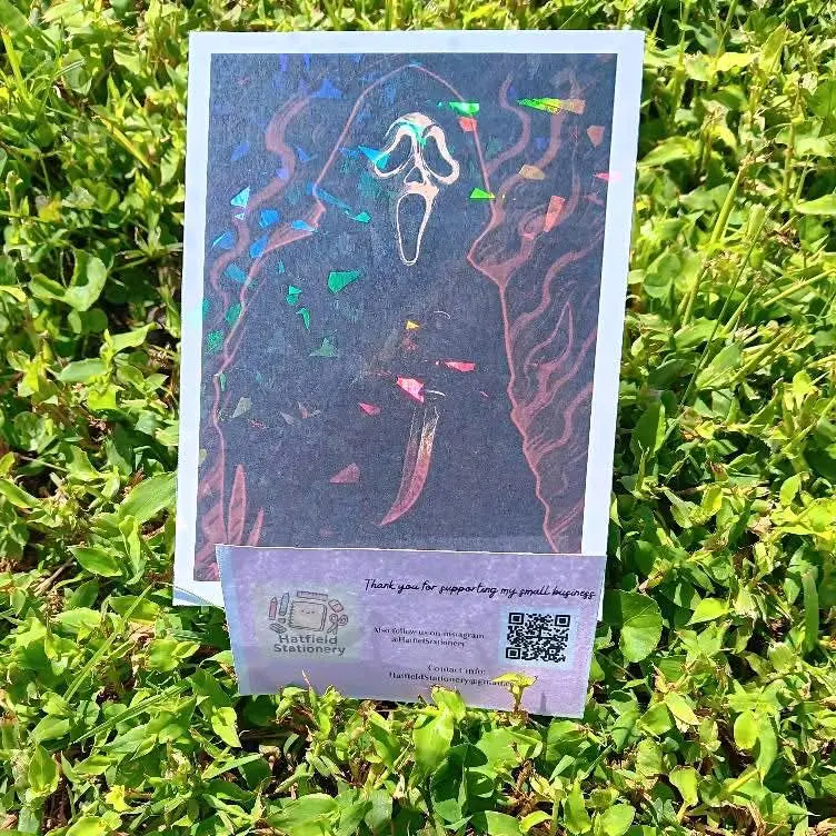Ghostface postcards! Ghostface postcards!