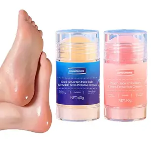 Foot care cream, anti-crack foot cream, anti-crack moisturizer, dry, cracked feet softening and nourishing cream, removes dead skin and moisturizes dry skin.