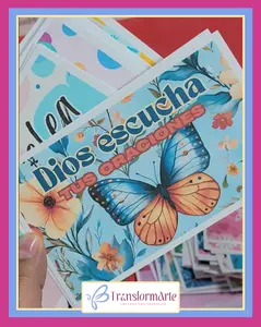 Tarjetas - Mensajes Cristianos y Positivos - Set 100 - Español