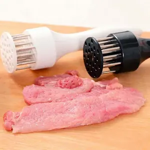 BBQ Meat Tenderizer Kitchen Utensil - Prevents BBQ Ruining, Creates Juicy, Tender Cuts of Meat, Utensils