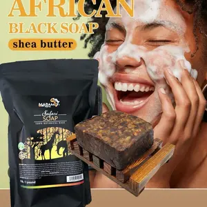 Raw African Black Soap 480gr Hyperpigementation | & Perfect for Acne Prone Skin | Alcohol Free, Fragrance Free, Oil Control, Acne Wash
