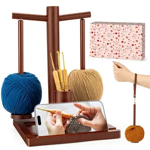 OrbitShell Magnetic Yarn Spinner | Portable Strap