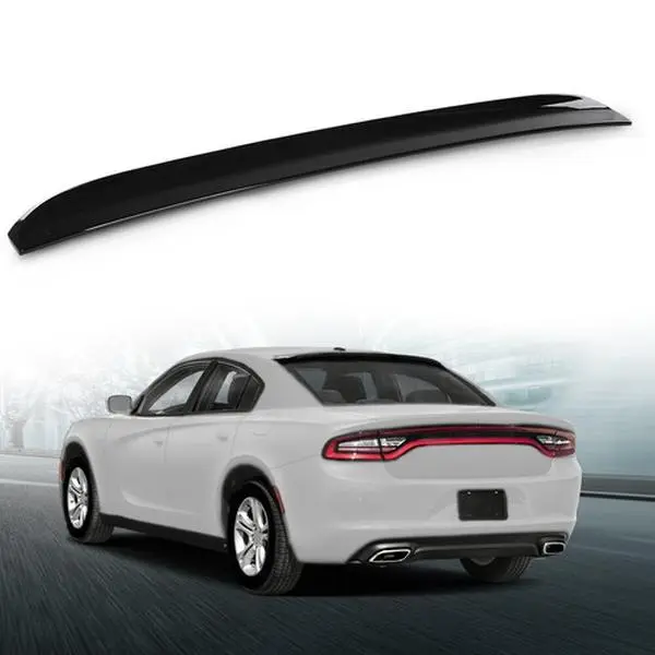 Fit For 2015-2024 Dodge Charger Gloss Black Style Rear Window Roof Spoiler