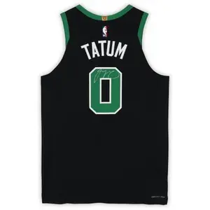 Framed Jayson Tatum Boston Celtics Autographed Black Jordan 2022-23 Statement Authentic Jersey - Fanatics Authentic Certified