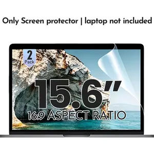 [Gavnboon] 2-pack 15.6-inch aspect ratio 16:9 laptop screen protector, anti-blue light glare, matte texture, suitable for HP 15.6-inch laptop, durable and strong protective performance