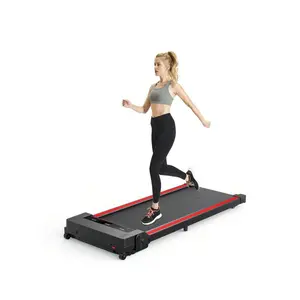 sport equipment  Under Desk Pad For WFH 2 In 1 Portable Walking Mini Treadmill With Remote Control 265 Lbs Capacity