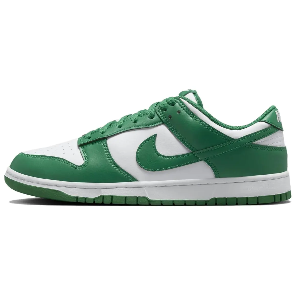 Nike Dunk Low White Malachite Versatile Durable Non-slip Skate Shoes Men's Green HF5441-101