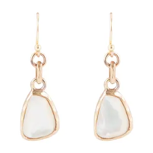 Barse Artisan Crafted Genuine Mother-of-Pearl Earrings