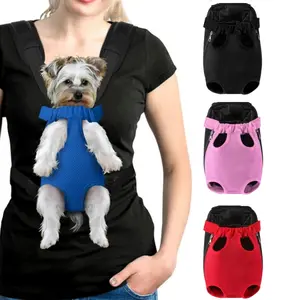 Pet Carrier Backpack, Hands-Free Front Pack, Breathable Mesh Pet Carrier, Small Dog Backpack, Travel Cat Bag, Small Animal Carrier for Small Dogs and Cats, Everyday Travel Pet Gear.