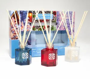 HomeWorx by Slatkin + Co. S/3 Mini Reed Diffuser Gift Set