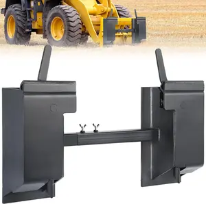 OEDRO Adjustable Skid Steer Adapter Quick Tach Attachment Conversion Attach Plate Universal Adapter Compatible for Bobcat Kubota