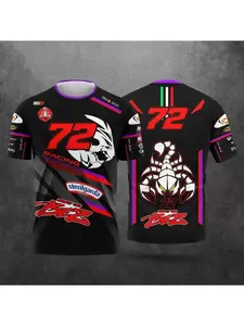 2026 New Motorcycle Racing T-Shirt - Rider #89 Jorge Martín & Rider #72 Marco Bezzecchi Fan Casual Tee for Men and Women