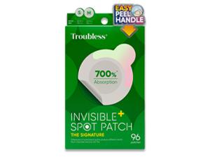 Troubless Invisible Pimple Spot Patch - 96 Ultra Thin Acne Patches - Easy Peel - 2 Sizes Skincare Skin Repair Troubless Invisible Pimple Spot Patch - 96 Ultra Thin Acne Patches - Easy Peel - 2 Sizes Skincare Skin Repair
