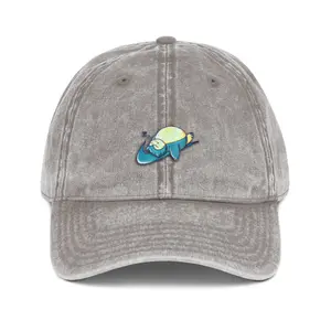 Sleeping Embroidered Cap
