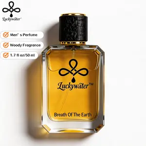 Breath of the Earth by Luckywater – 1.7 fl oz | men's colognes | Woody | perfume para hombres | Long-Lasting Men's daily modern fragrance eau deparfum good scent | klub man | premium gift | vanilla elegant Body mist | natural spray | summer fragrance men