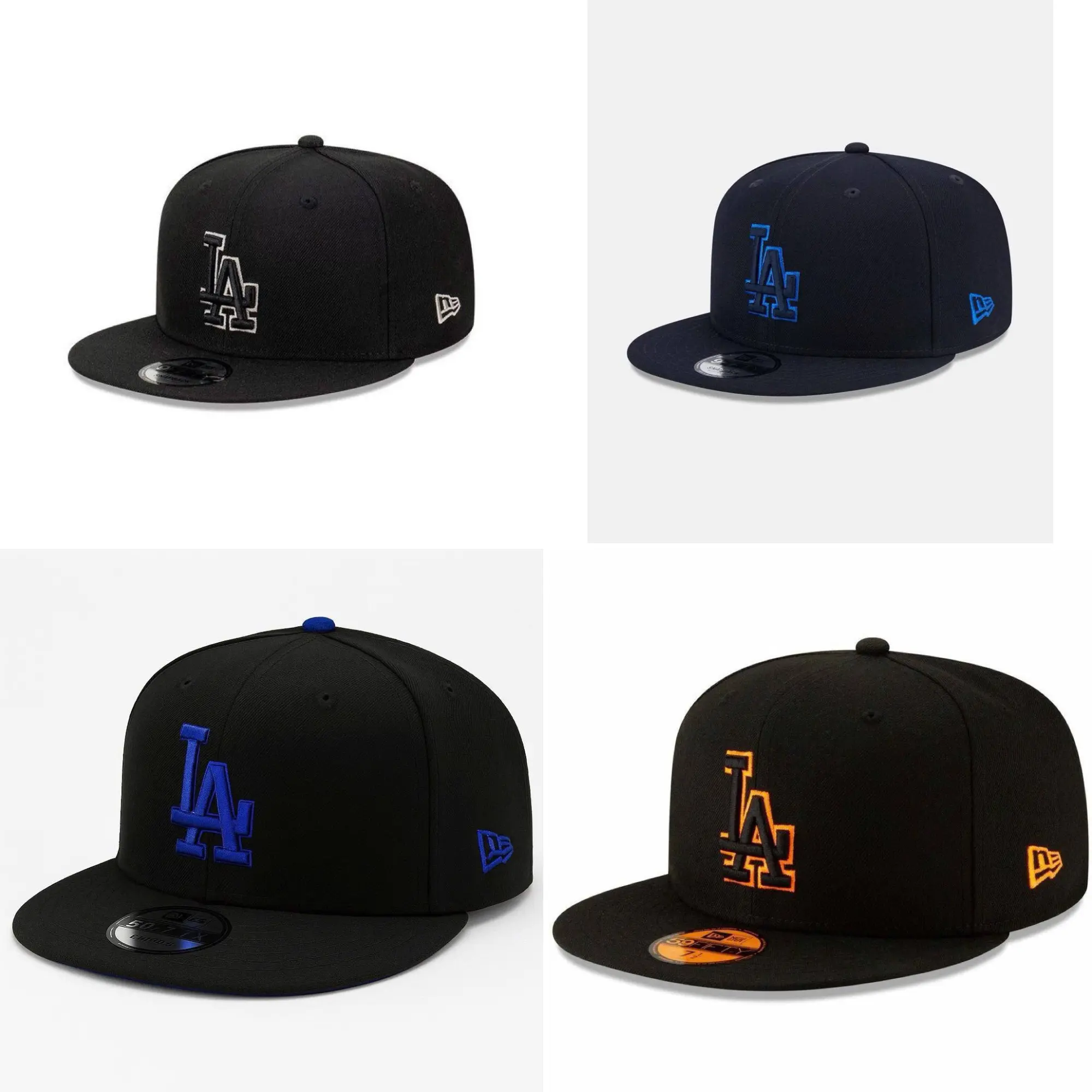 New Era MLB Los Angeles Dodgers Street Fashion Cap – 59FIFTY Fitted Snapback Baseball Hat, 9FORTY Adjustable Fit, Unisex Urban Streetwear Look, Trending TikTok USA 2026