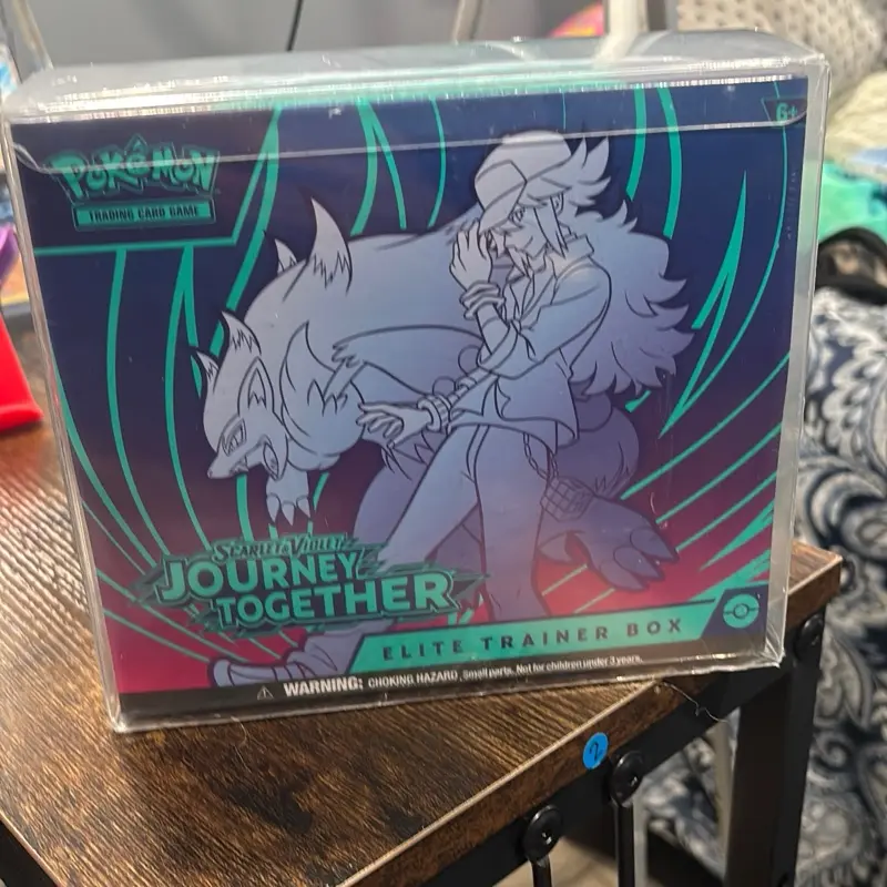 English Brand New Sealed Pokémon Scarlet-Violet Journey Together Elite Trainer Box (ETB)