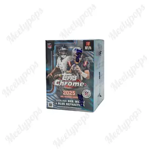 2025 Topps Chrome Football Blaster Box