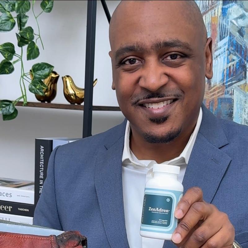 ZenAdren | Premium Ashwagandha + L-Theanine Six Ingredient Blend | Pharmaceutical-Grade for Adrenal Support & Mental Acuity