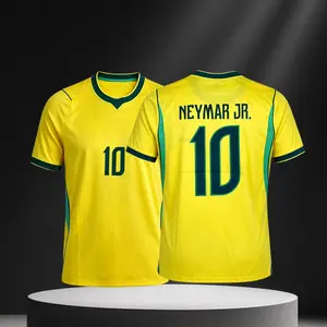10# Neymar JR  2026 Home Short Sleeve Soccer Jersey Quick-Dry