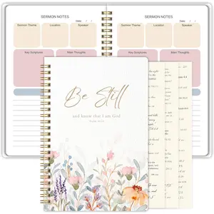 Bible Study Journal Church Notes Notebook Soap Bible Study Notebook for Women Bible Notebooks for Note Taking Faith-Based Religious Gifts