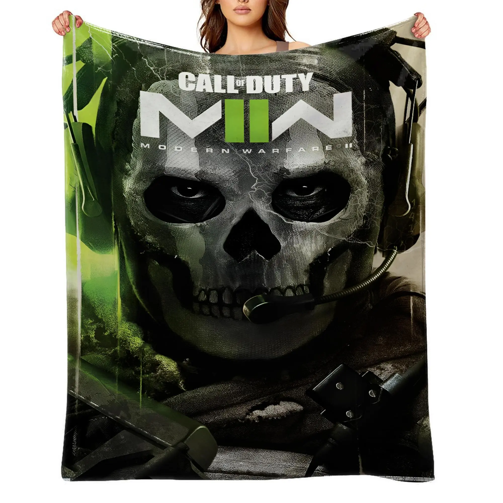 Call of Duty Ultra Soft Flannel Fleece Blanket | Cozy Lightweight Throw Blanket for Couch, Sofa, Bed & Travel a-172