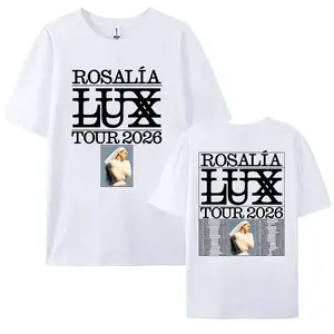 Rosalía 'MOTOMAMI' Tour Graphic Tee | 100% Cotton Oversized Short Sleeve T-Shirt for Men & Women | Vintage Inspired Tour Merch